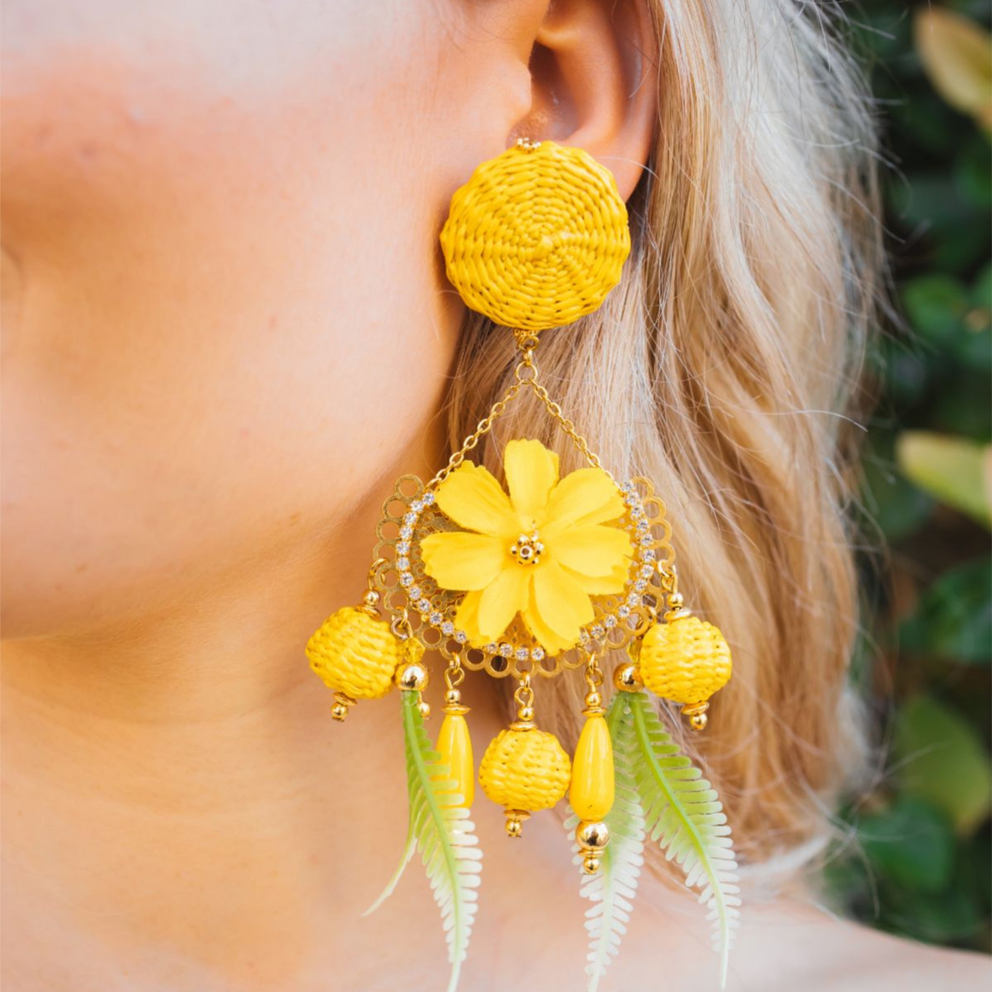 Golden Tropic Earrings 2