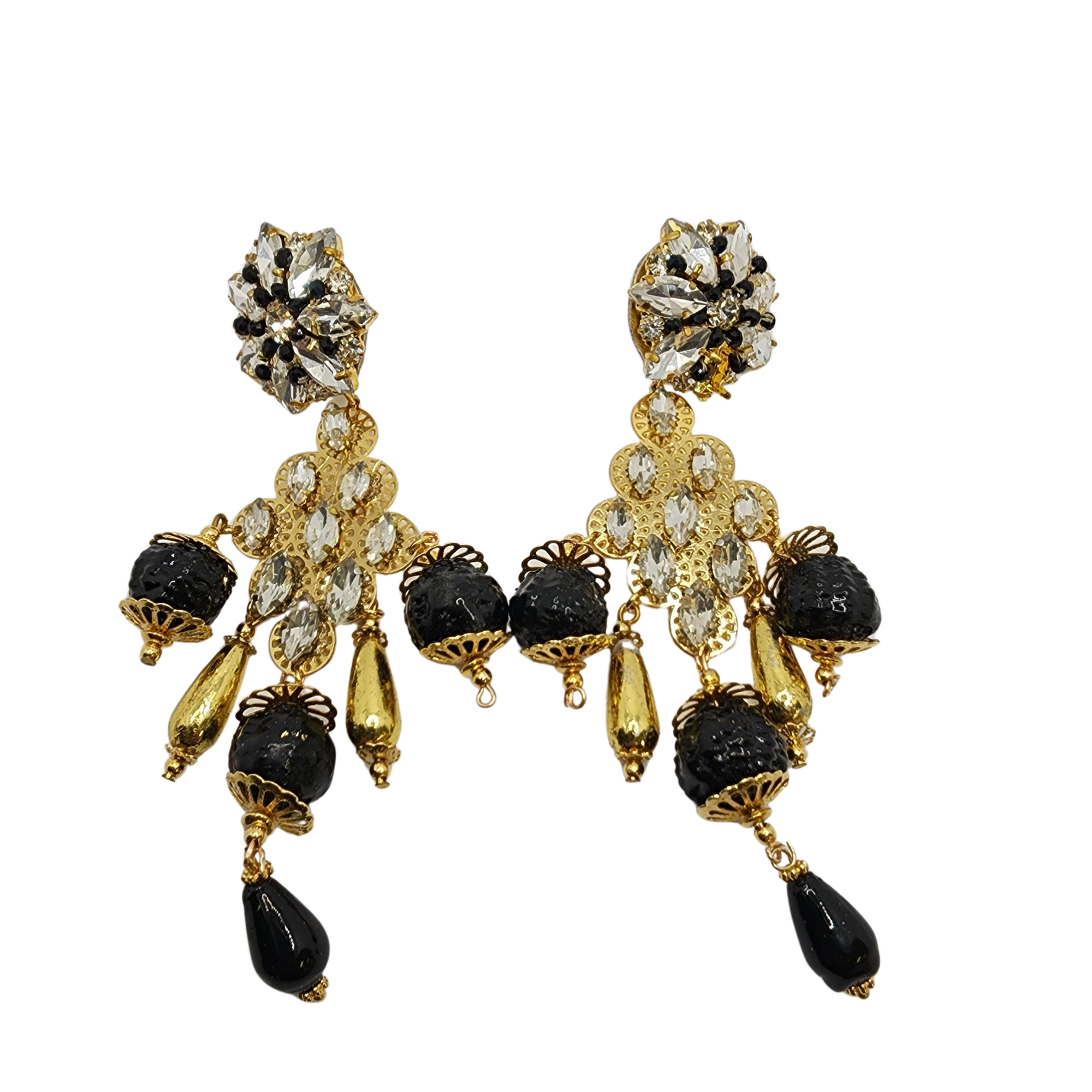 Midnight Cascade Earrings
