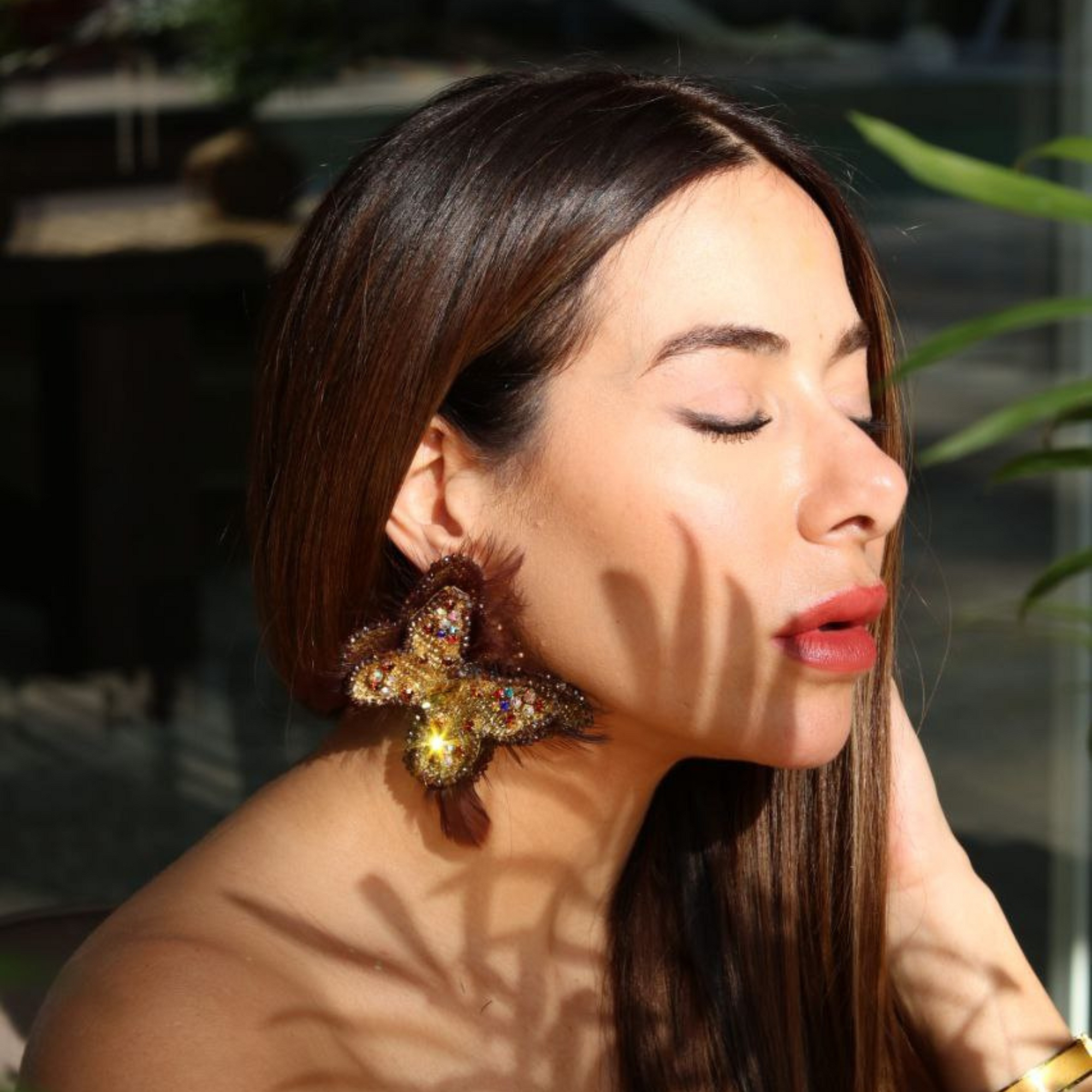 Shining Butterfly Earrings 2