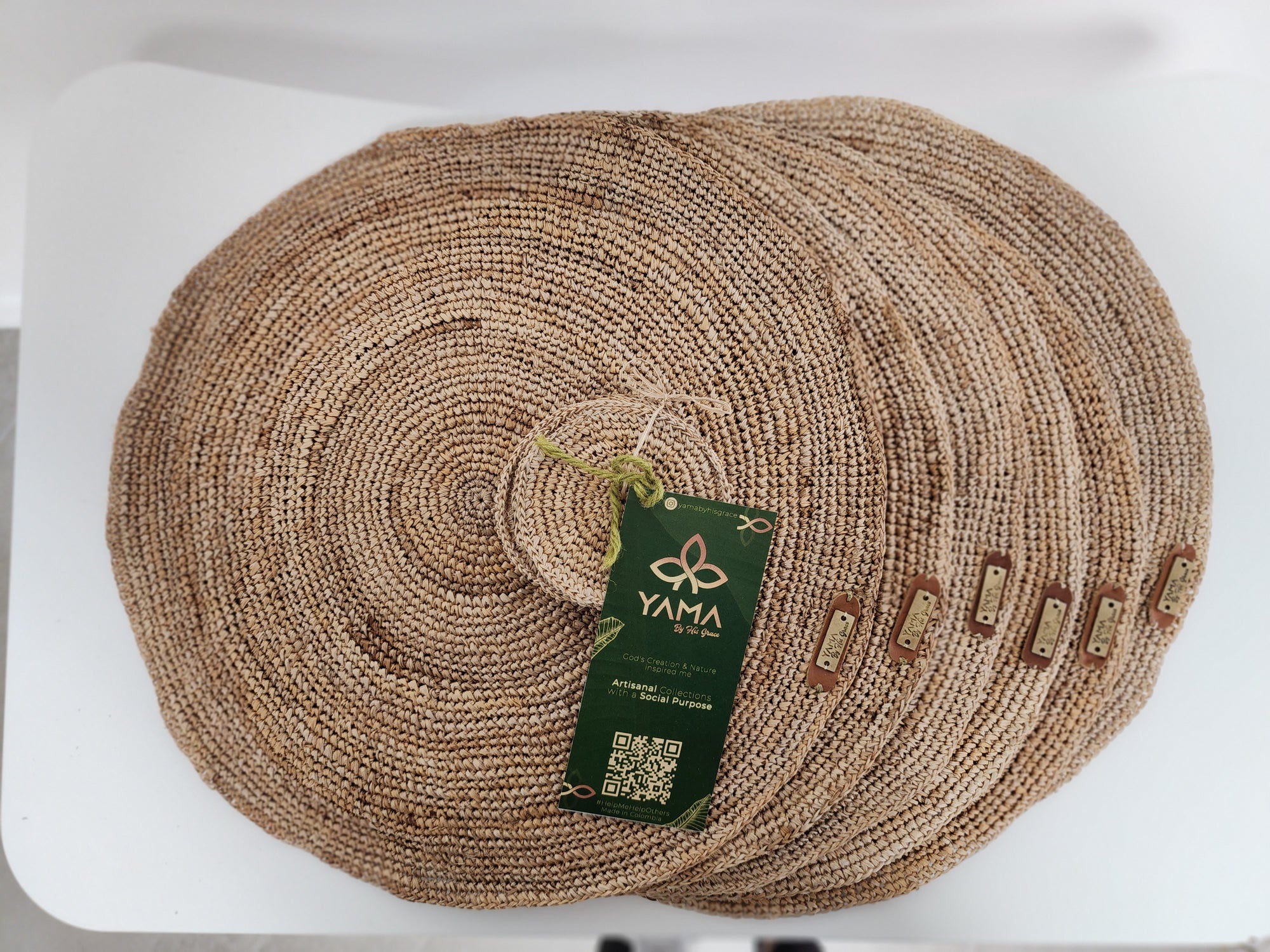Banana Fiber Coasters