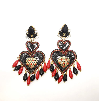 Elegant Heart Earrings