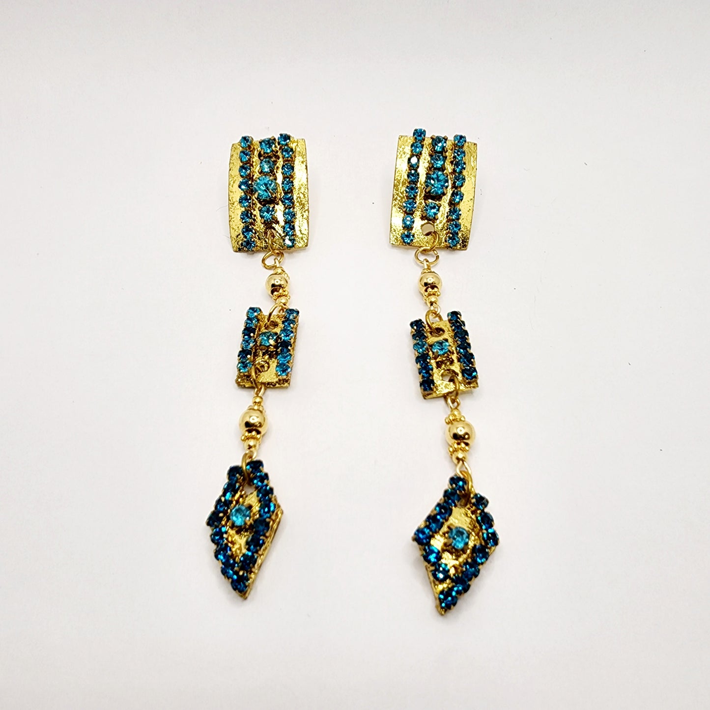 Blue Elegance Earring