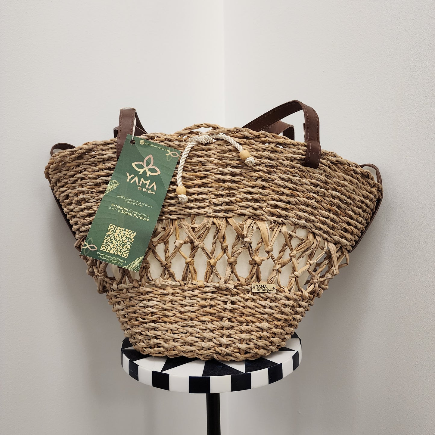 Mommy & Me Woven Seren Campana Bag