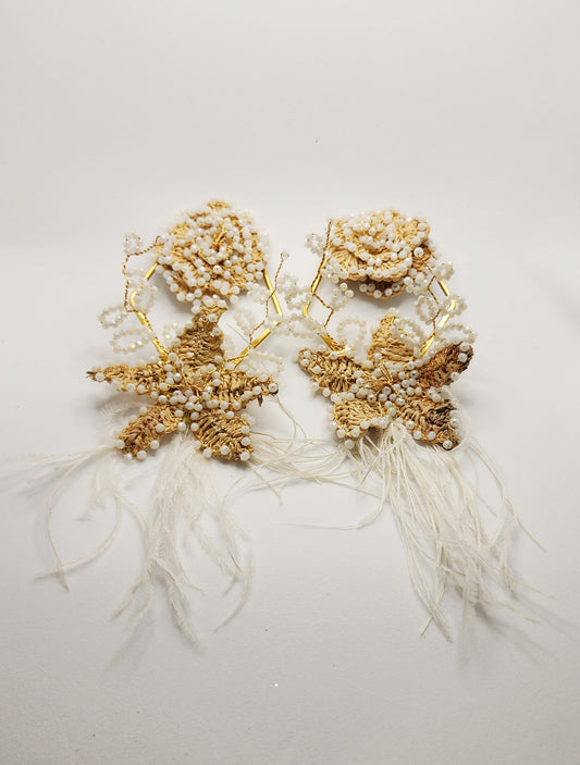 Celestial Golden Bloom