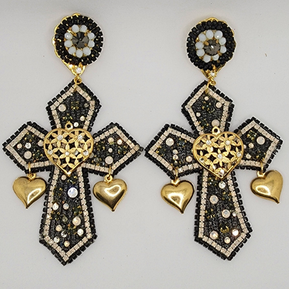 Cross of Grace Earrings