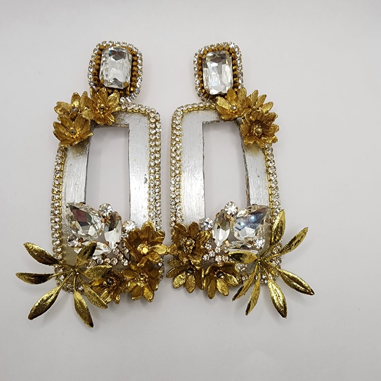 Gold & Silver Totumo Earring