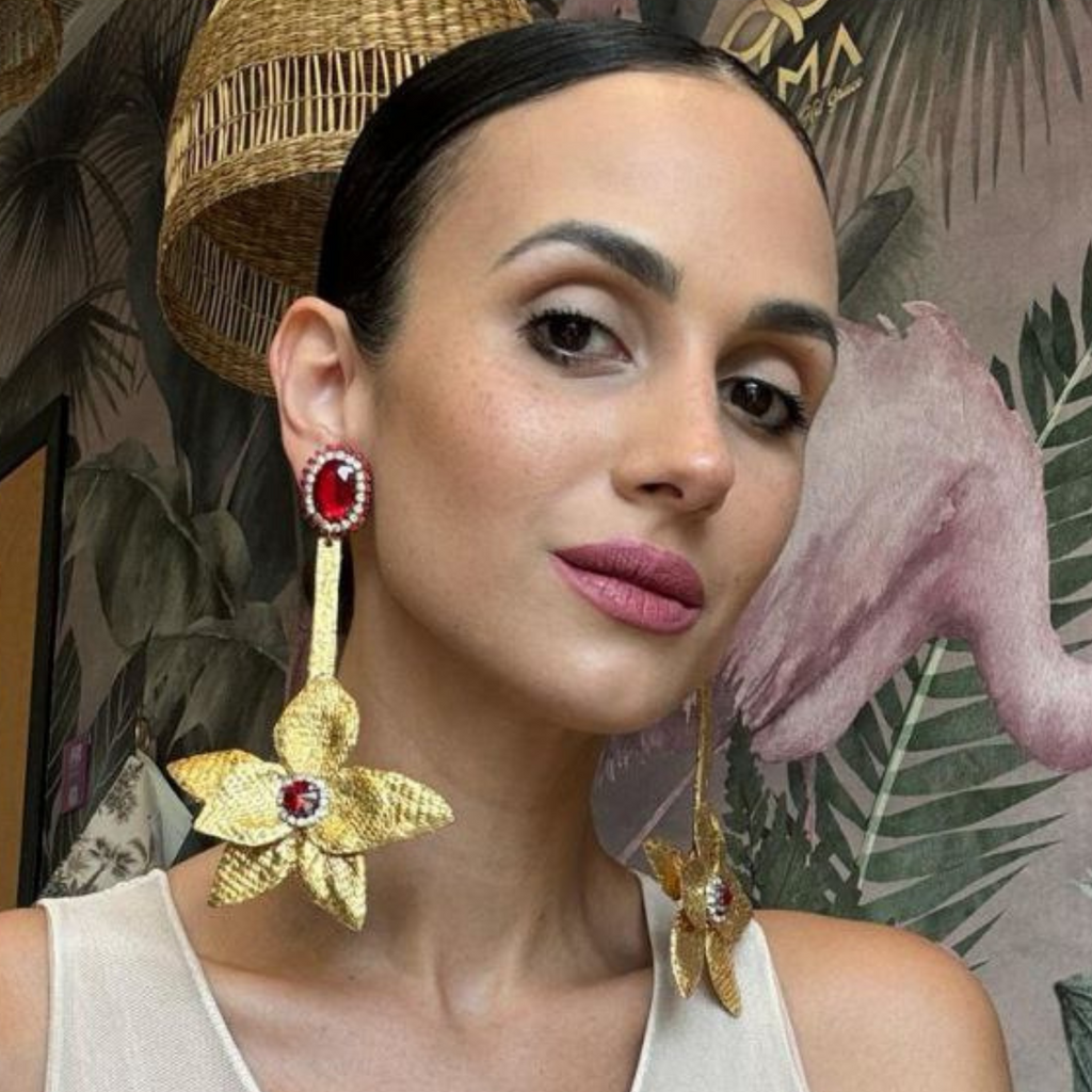 Golden Blossom Earrings 3