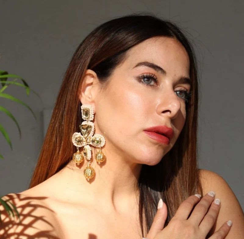 How Gold Cross Earrings Look