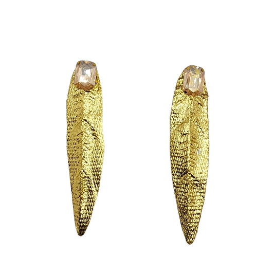 Golden Leaf Earrings