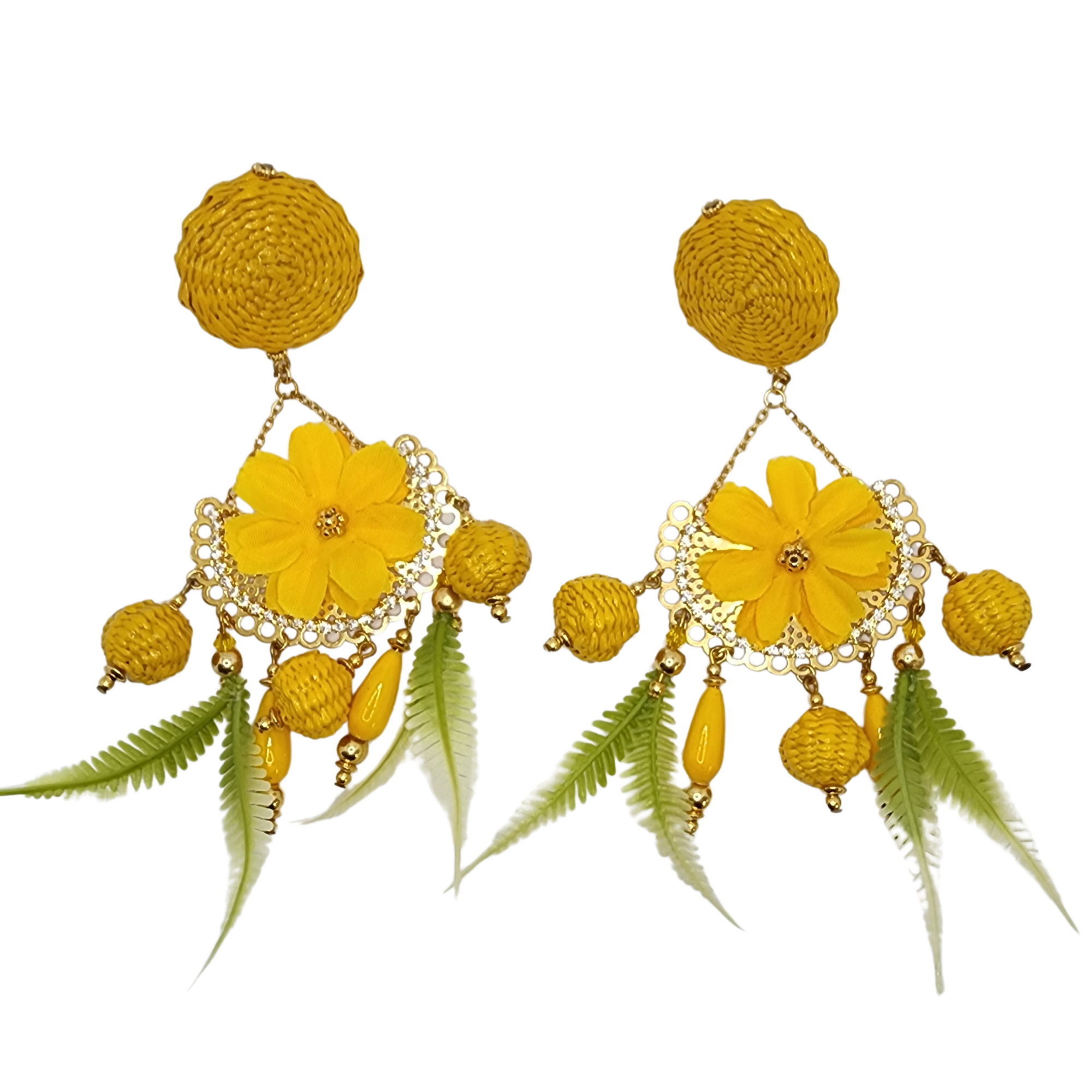 Golden Tropic Earrings