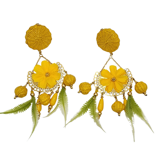 Golden Tropic Earrings