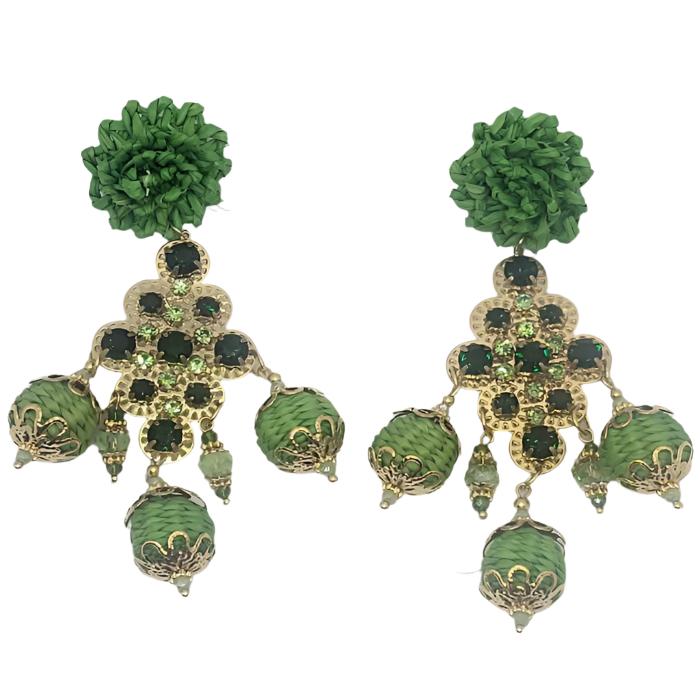 Green Genesis Earrings