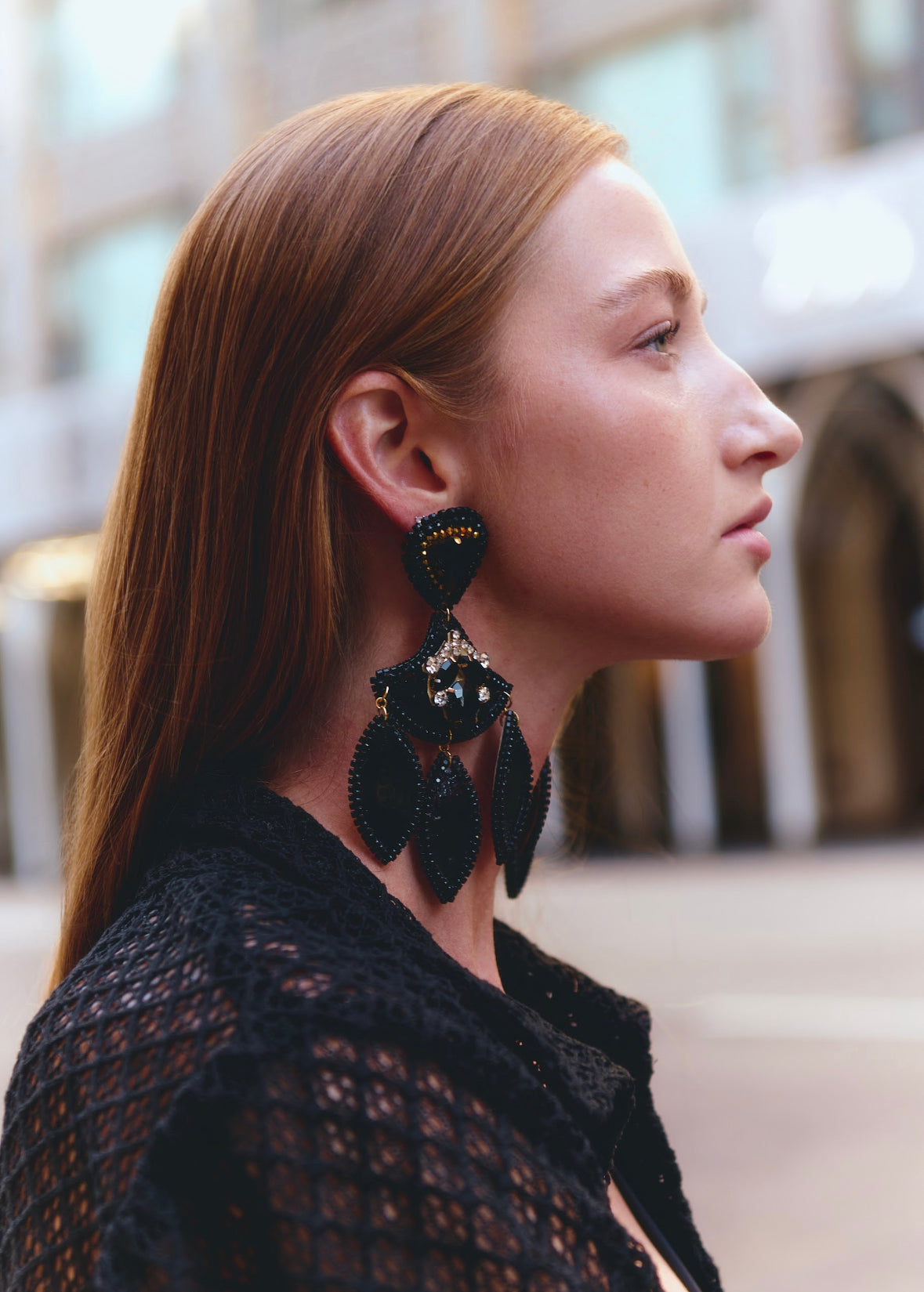 Black Totumo Earrings
