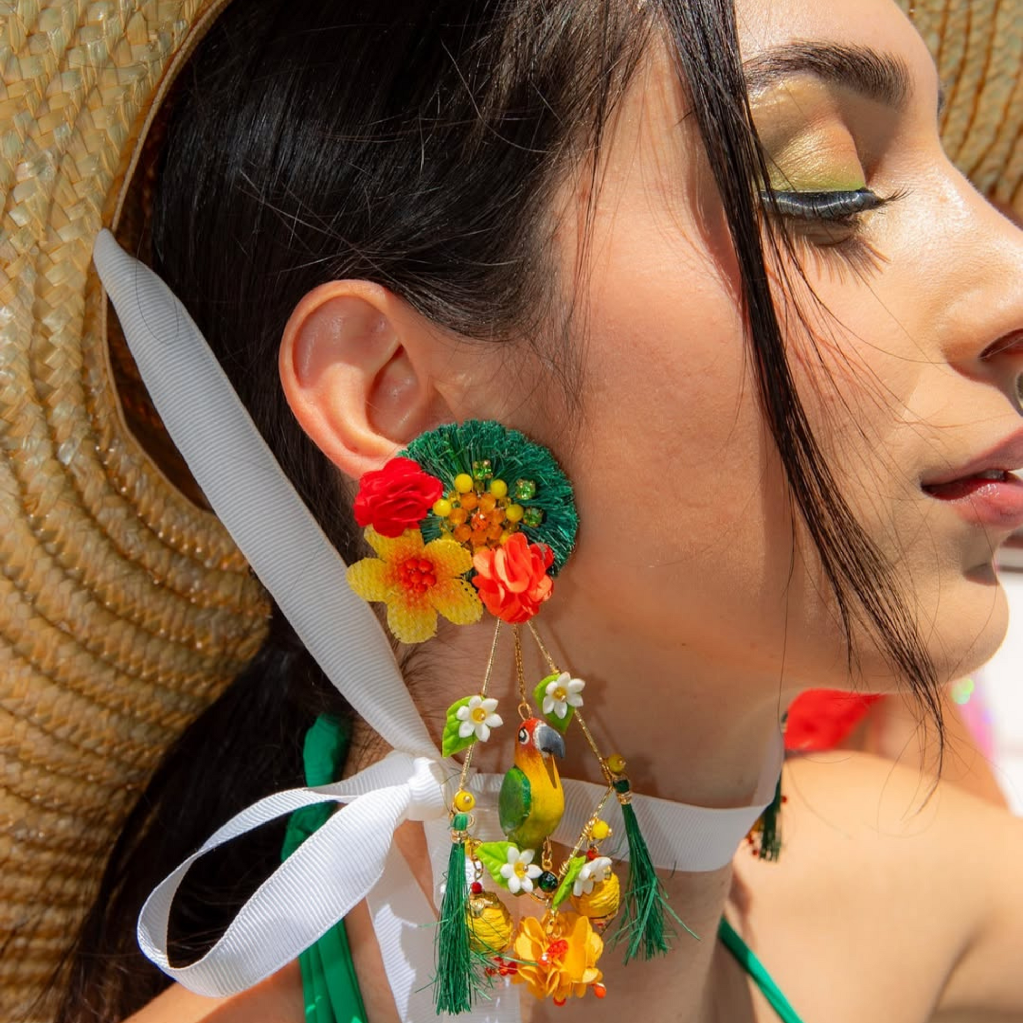 Parrot Earrings 2