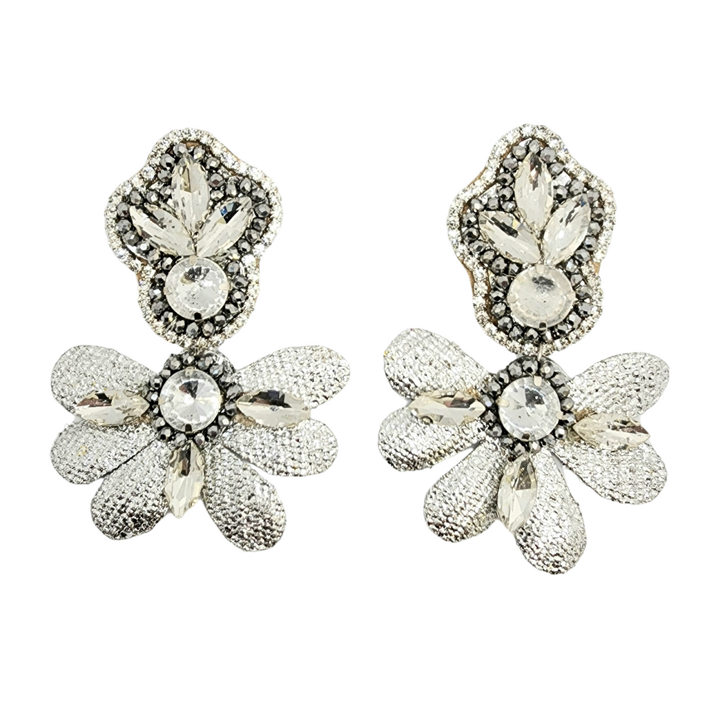 Silver Radiance Earrings