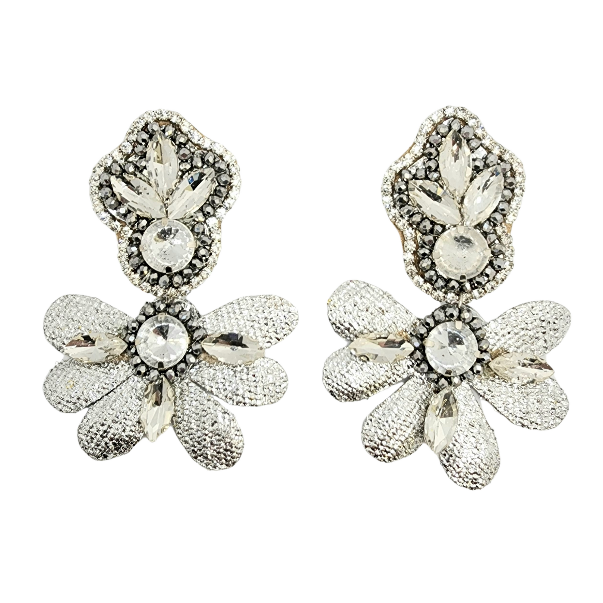 Silver Radiance Earrings