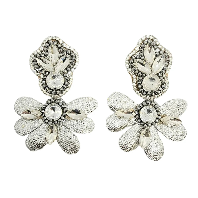 Silver Radiance Earrings