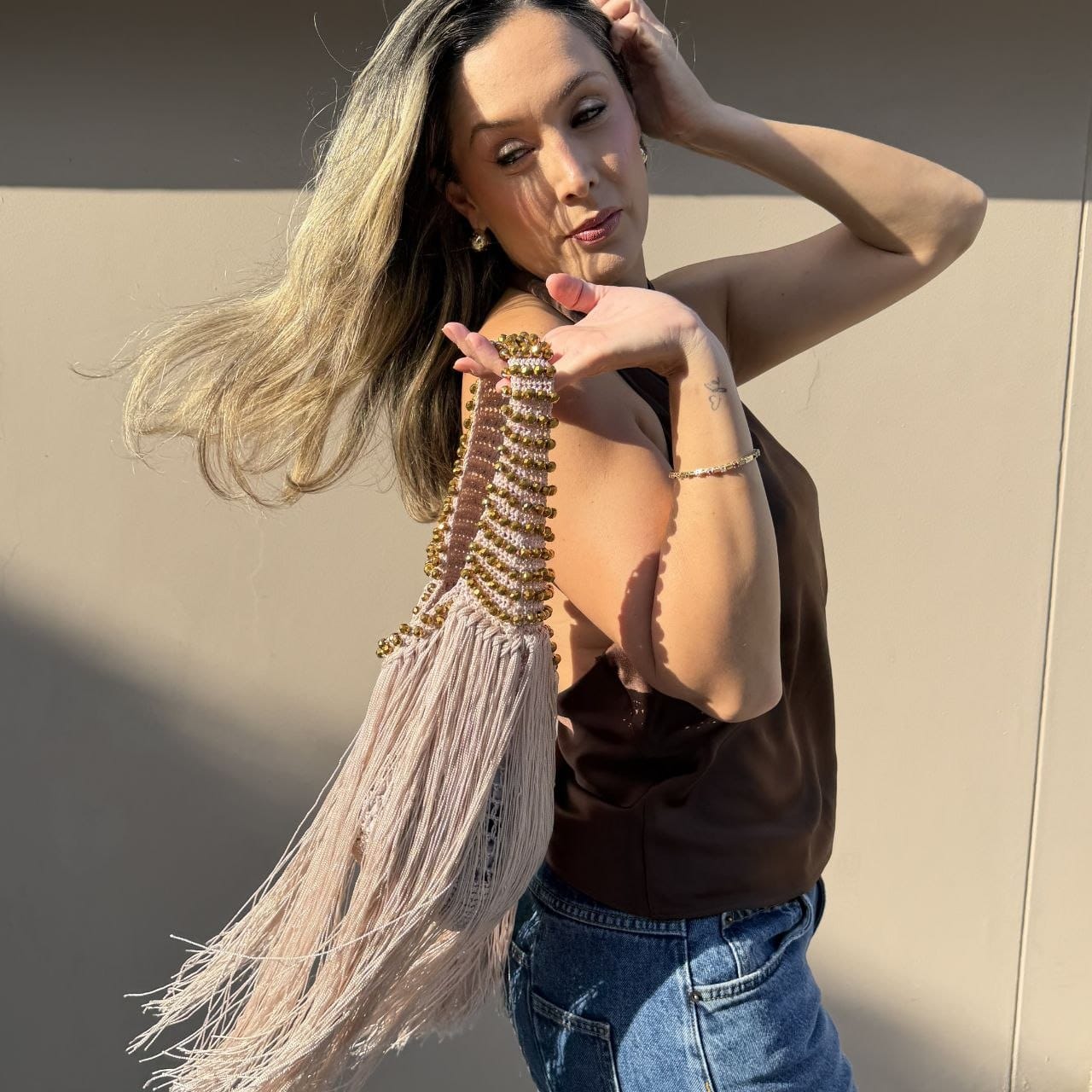Handmade Statement Hand Bag