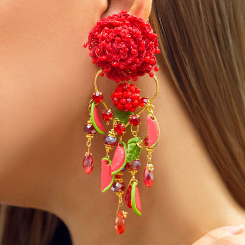 Watermelon Fruit Sensation Earrings