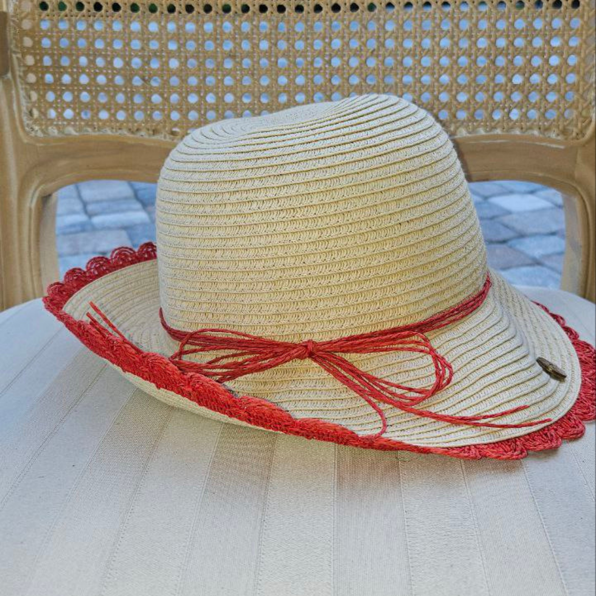 Cherry Bow Hat