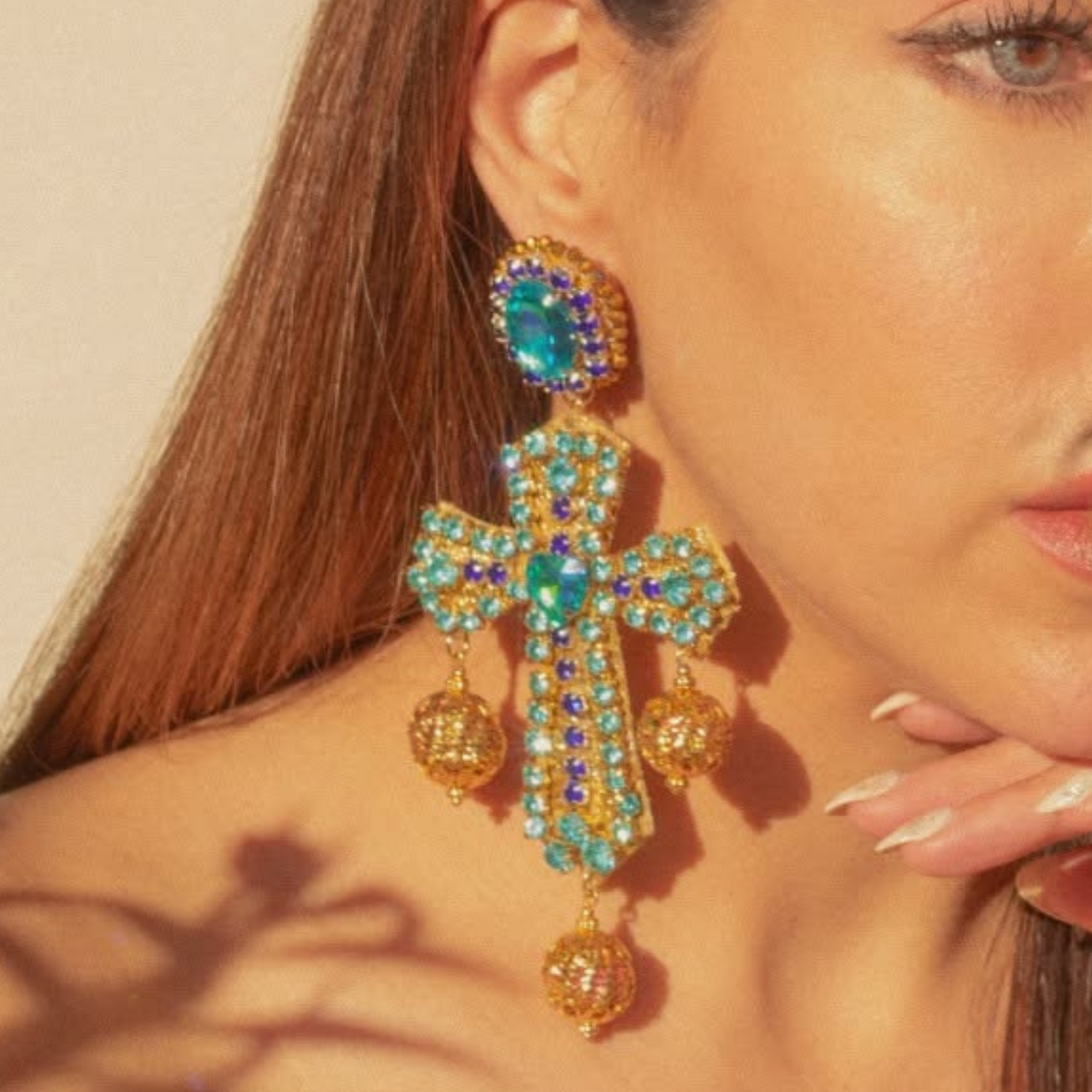 Cross of Grace Earrings