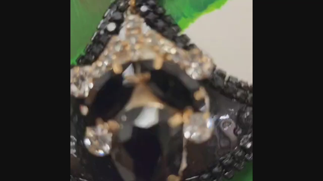Black Totumo Earrings